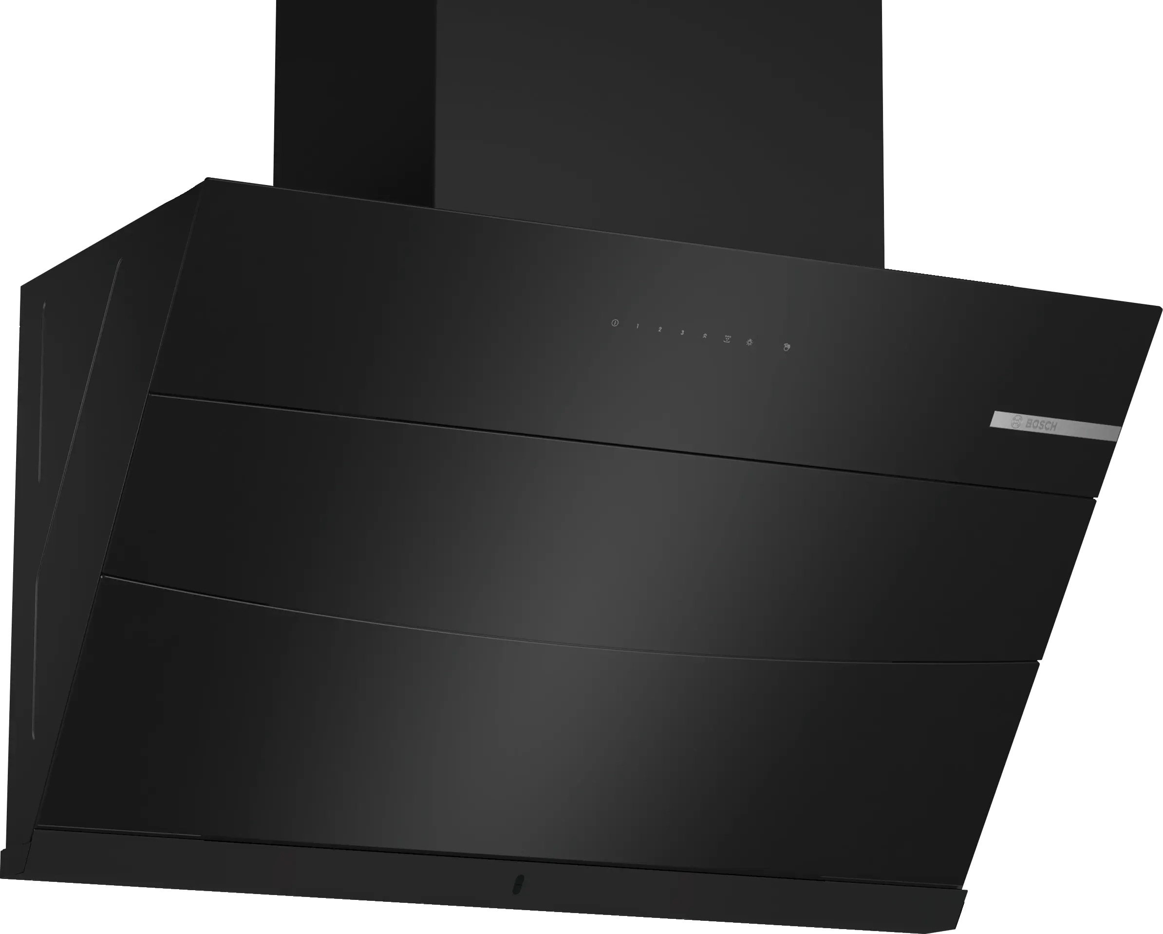 BOSCH Series 4 Wall-Mounted Cooker Hood 90 cm Matt black DWKA98H60I