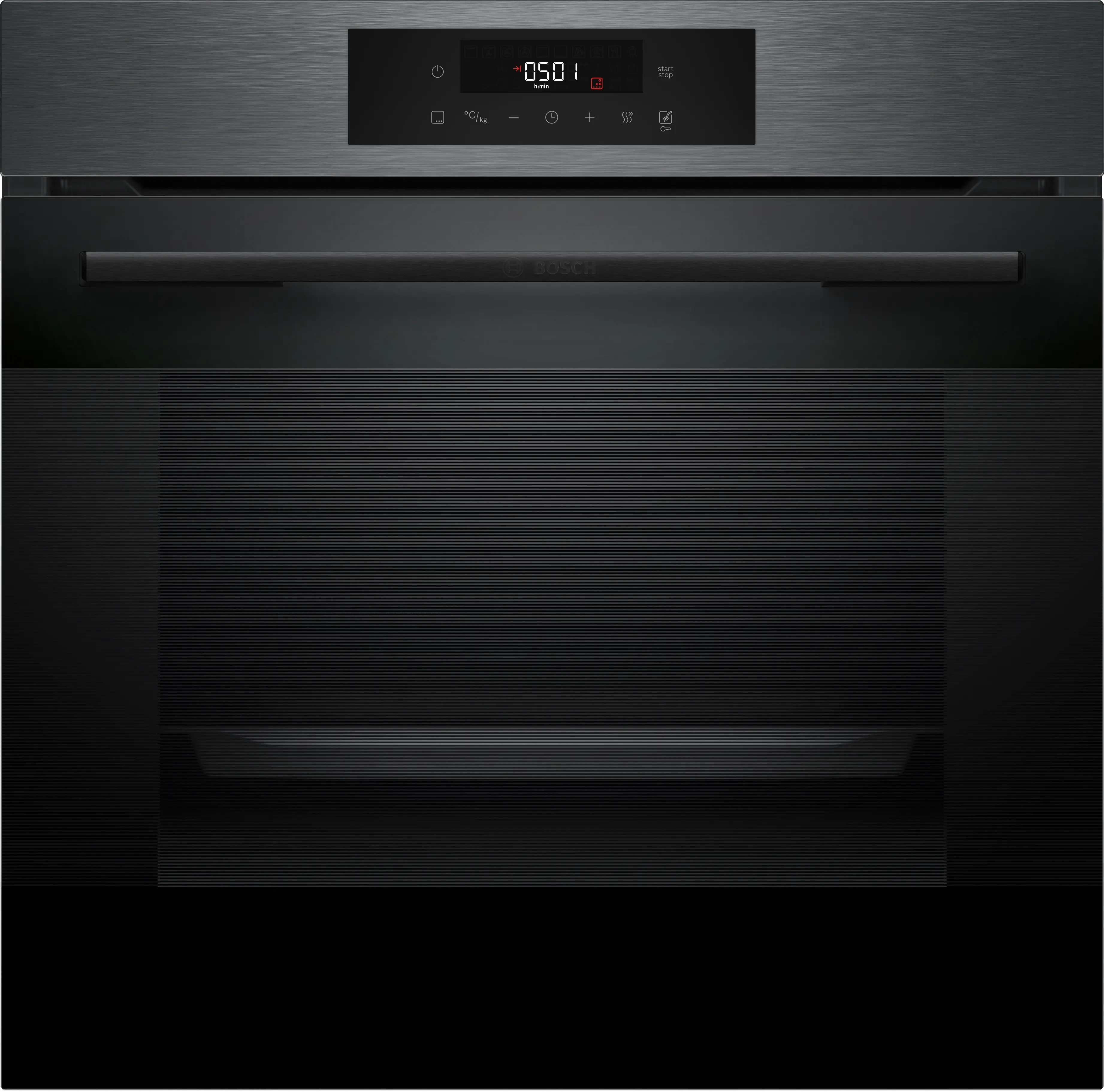 BOSCH Series 6 Bosch Built-in Oven 60 x 60 cm Dark grey metallic HJG852YG0I