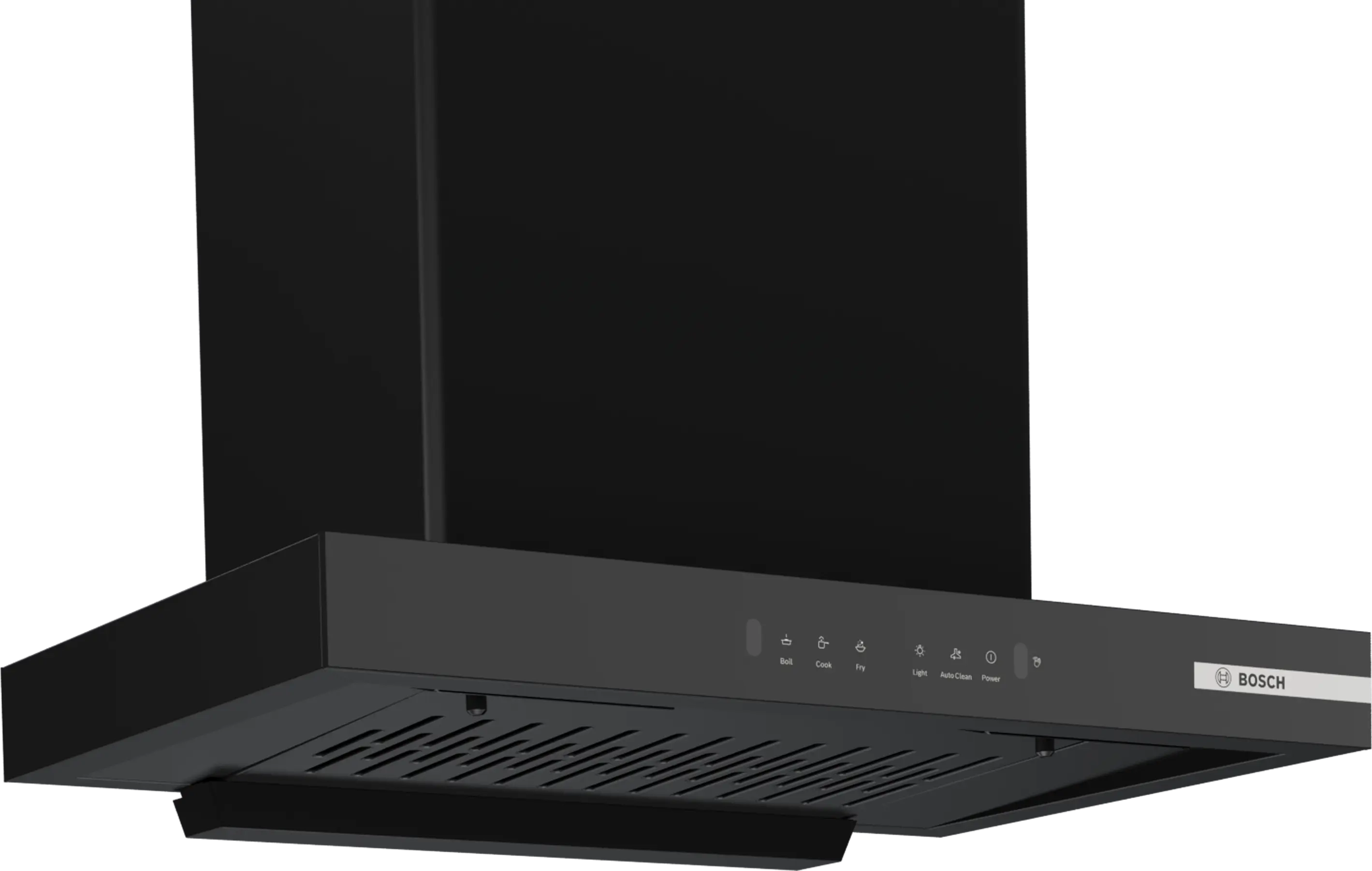 BOSCH Series 4 Wall-Mounted Cooker Hood 60 cm Black DWB68IJ60I