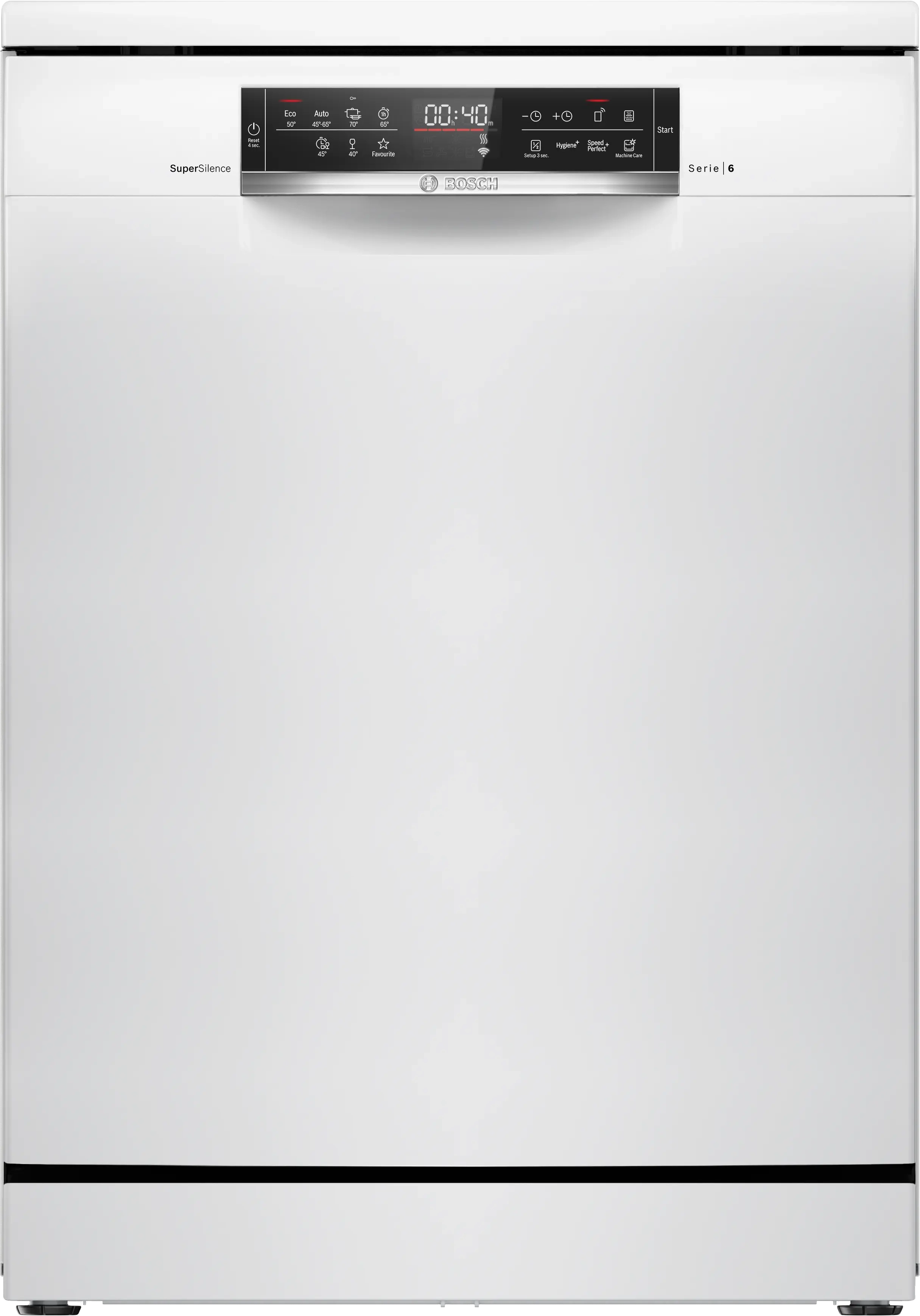 BOSCH Series 6 Bosch free-standing dishwasher 60 cm White SMS6ZCW37Q