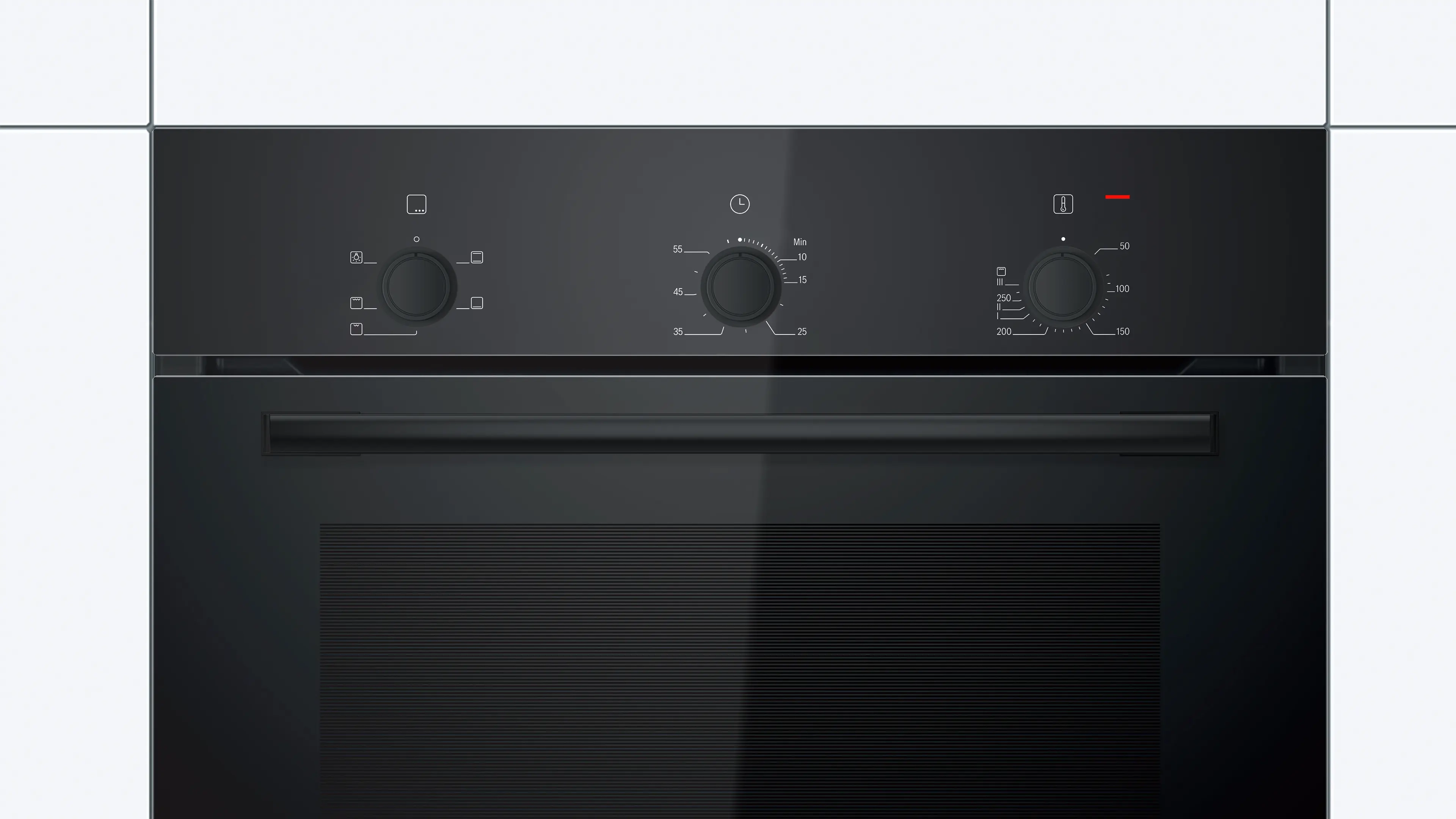 BOSCH Series 2 Bosch Built-in Oven 60 x 60 cm Black HBF011BA1I