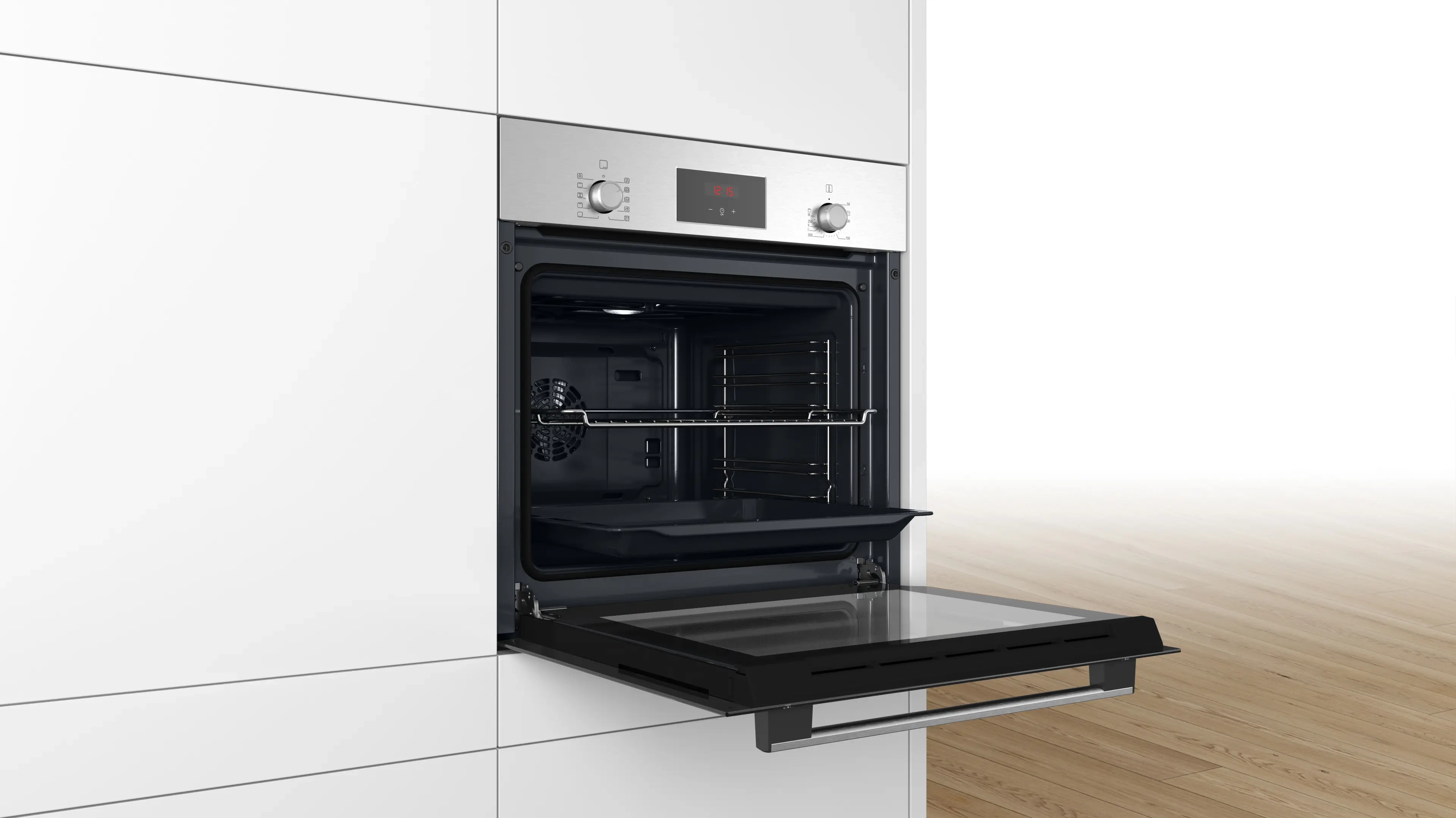BOSCH Series 2 Bosch Built-in Oven 60 x 60 cm Stainless steel HBF512BS1I