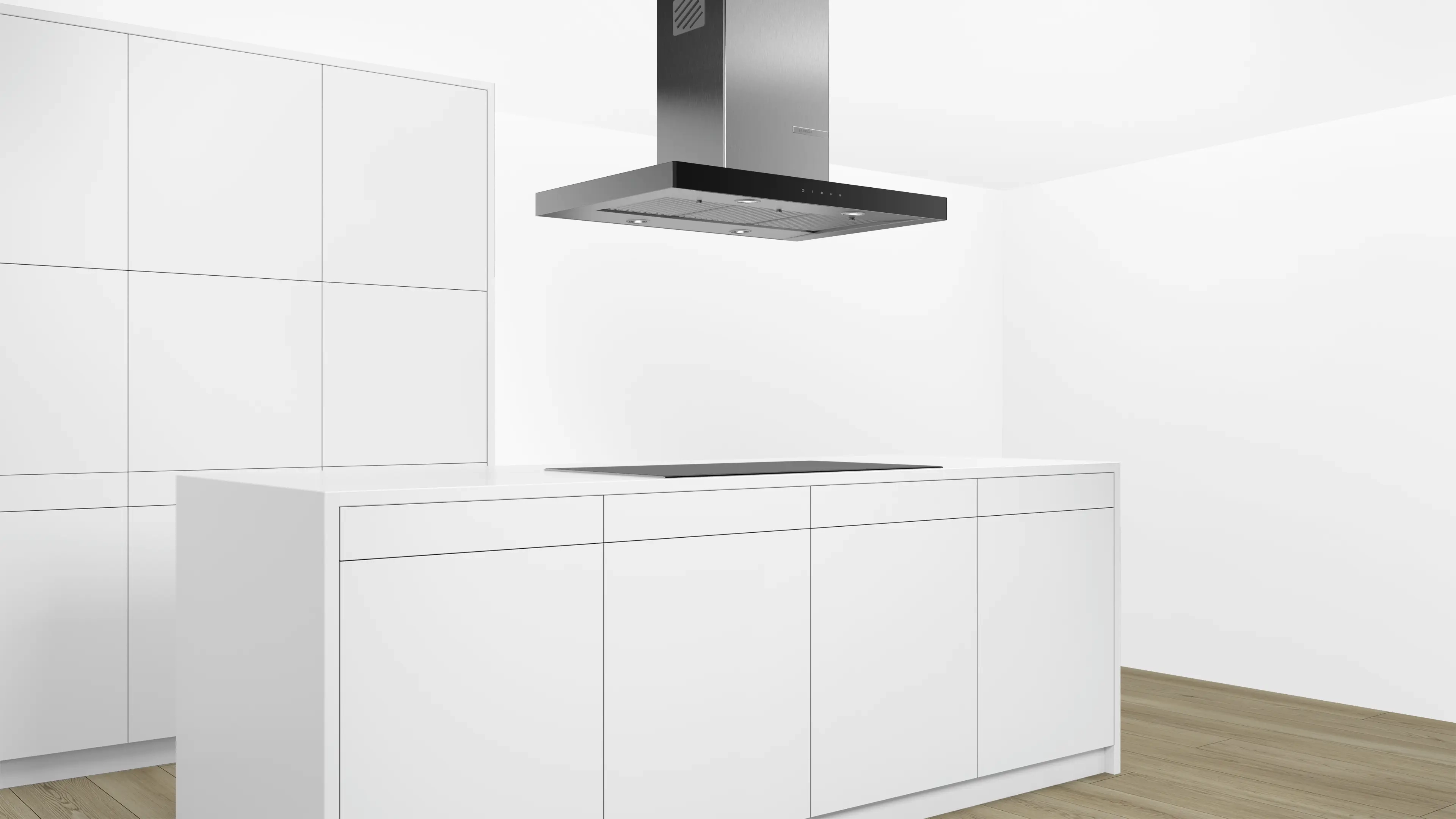 BOSCH Series 4 island cooker hood 90 cm Stainless Steel DIB098G50I | Main Image