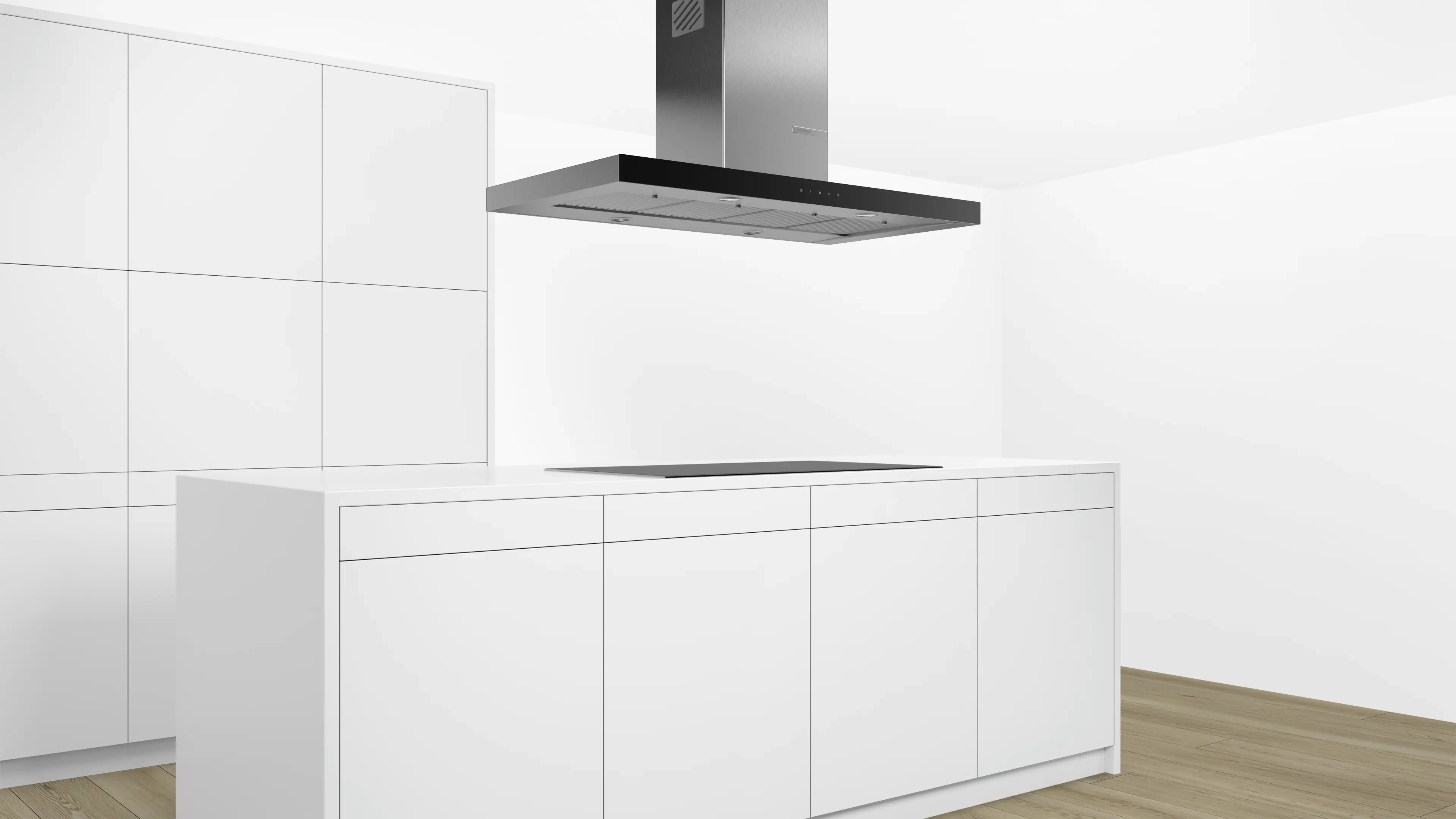 BOSCH Series 4 island cooker hood 120 cm Stainless Steel DIB128G50I | Hover Image
