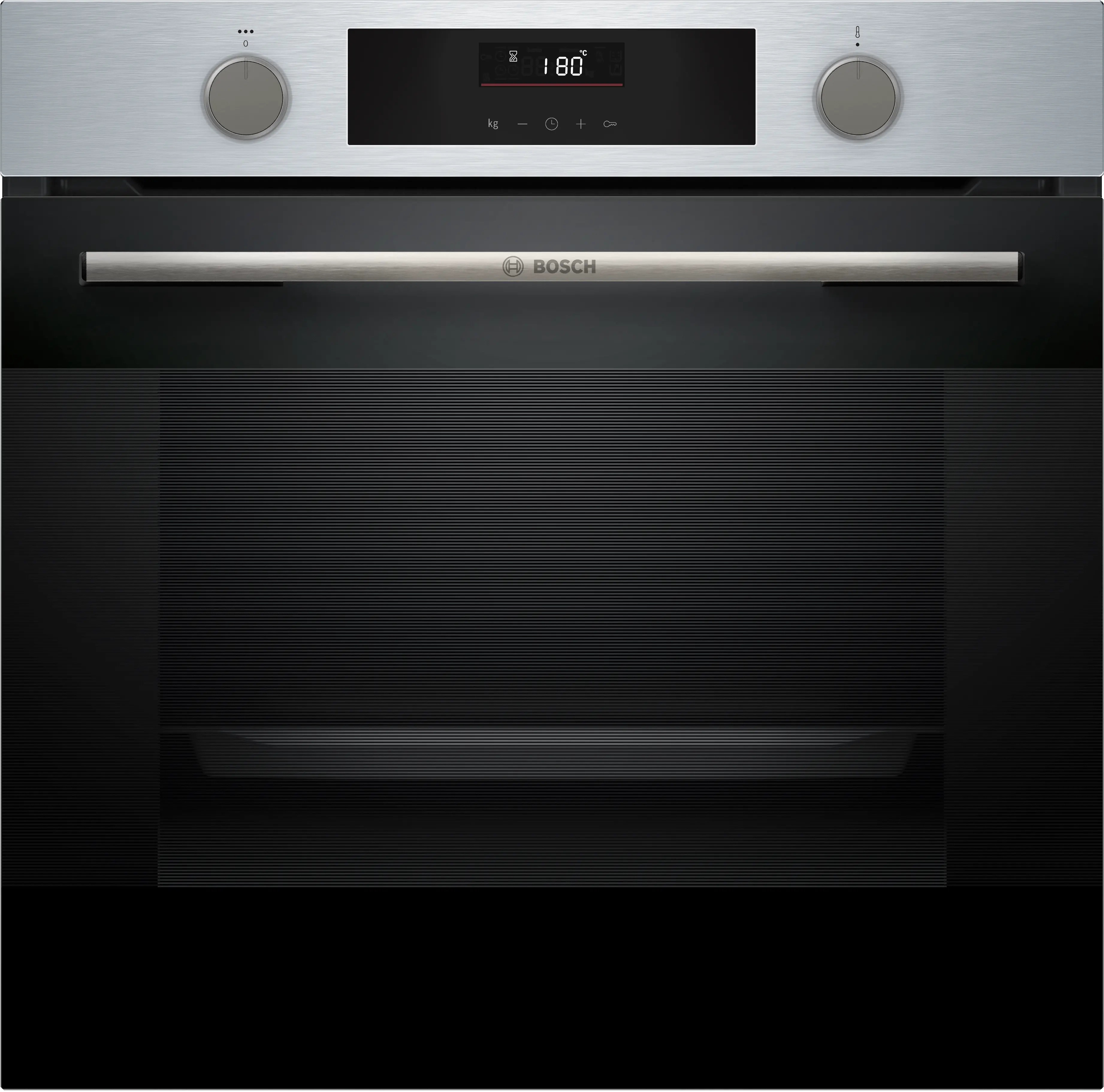 BOSCH Series 4 Built-in oven with added steam function 60 x 60 cm Stainless steel HUA716ER0I | Main Image