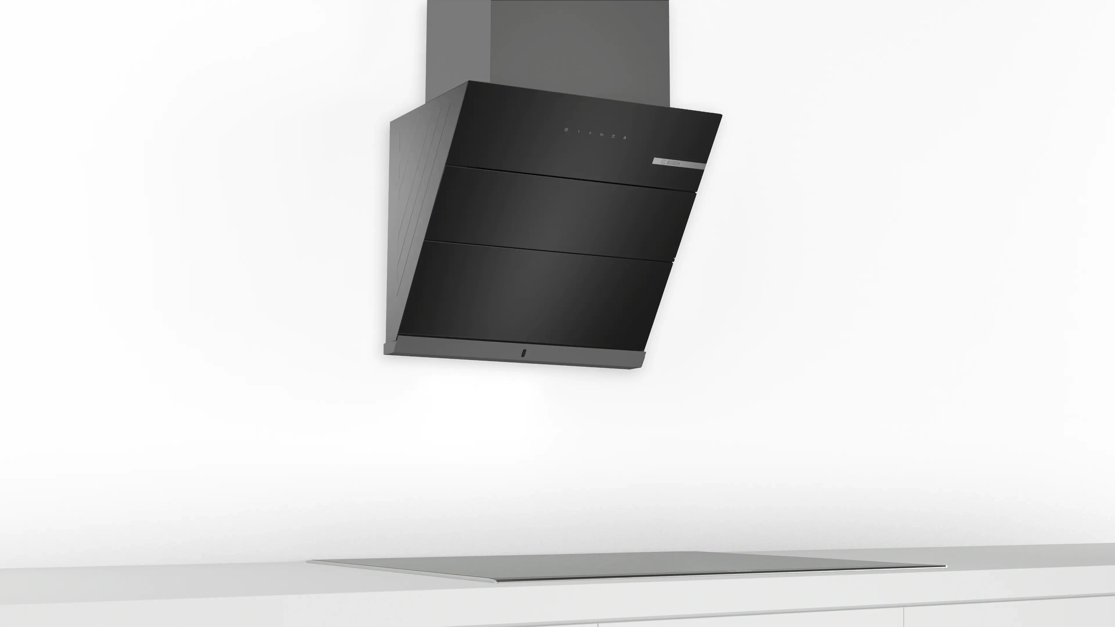 BOSCH Series 4 Wall-Mounted Cooker Hood 60 cm Matt black DWKA68G60I