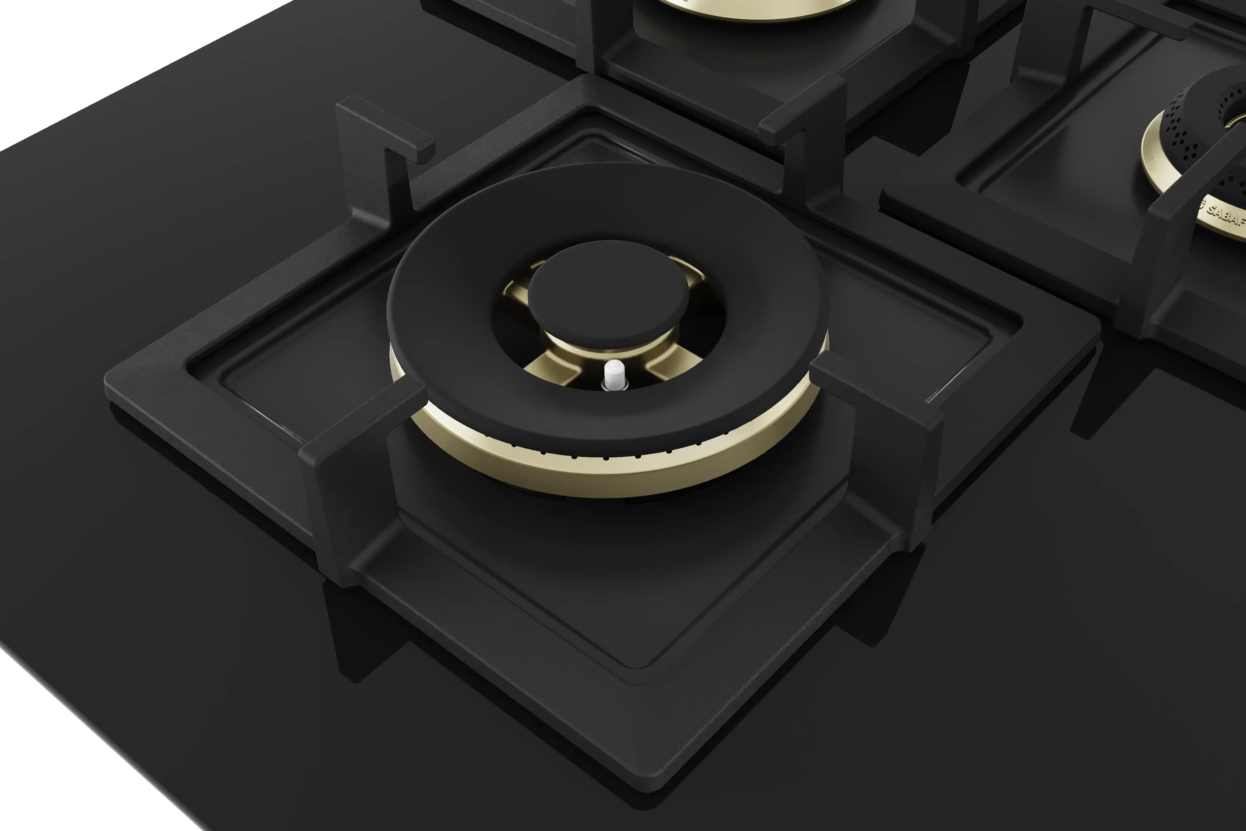 BOSCH Series 6 Gas hob 75 cm Tempered glass, Black PNI7B6G20I
