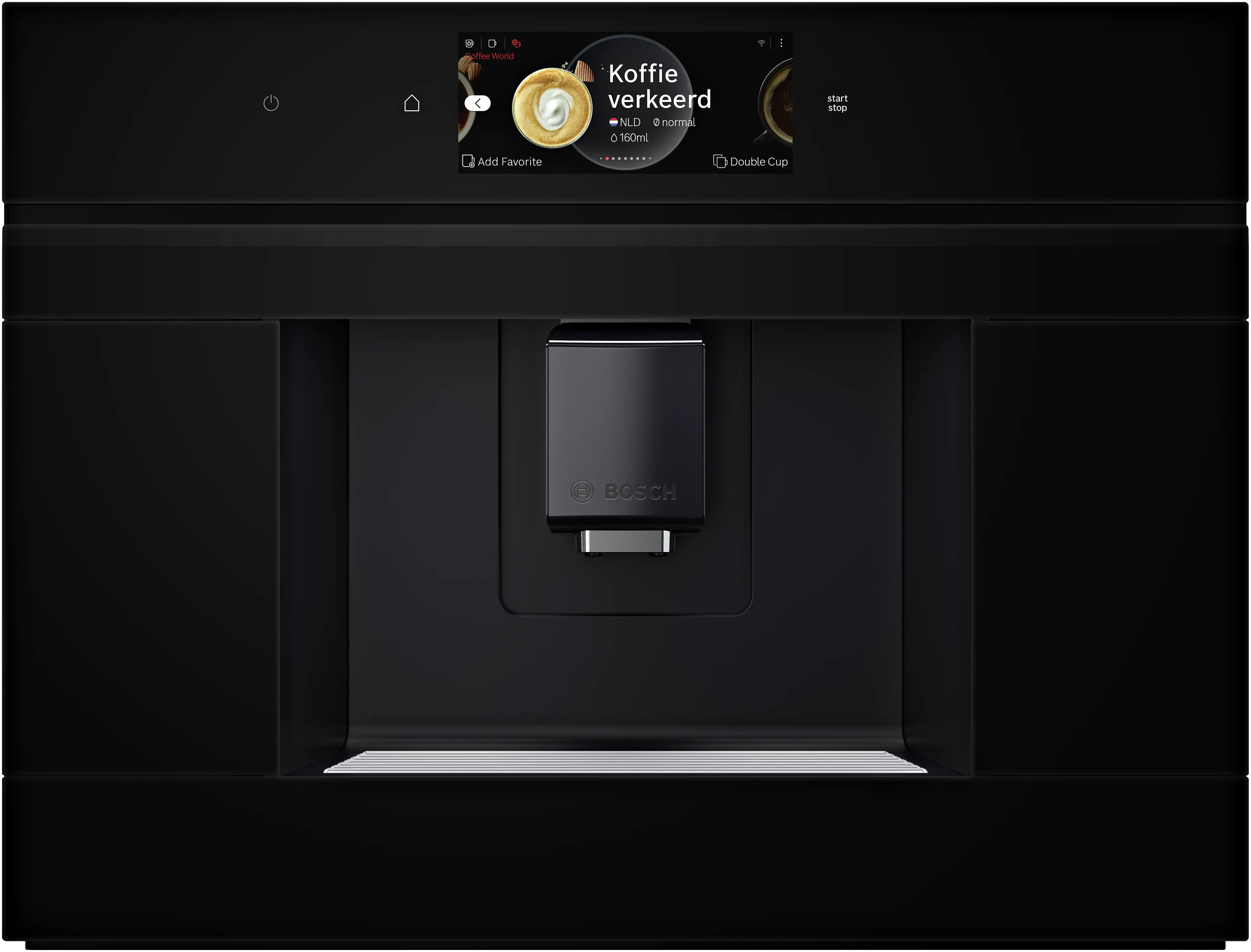 BOSCH Series 8 Built-In Fully Automatic Coffee Machine Black CTL7181B0