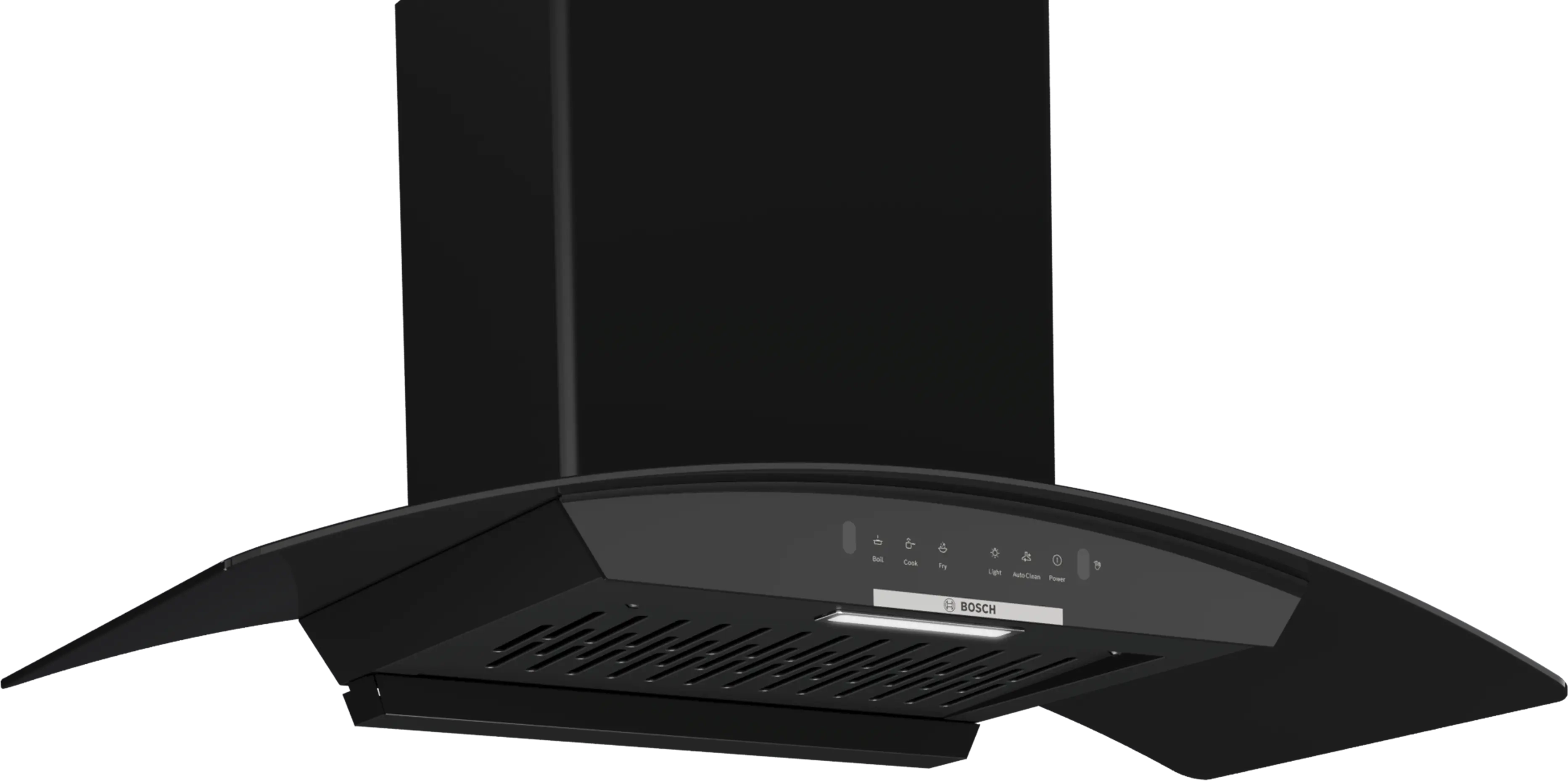 BOSCH Series 4 Wall-Mounted Cooker Hood 90 cm Black DWA98IJ60I